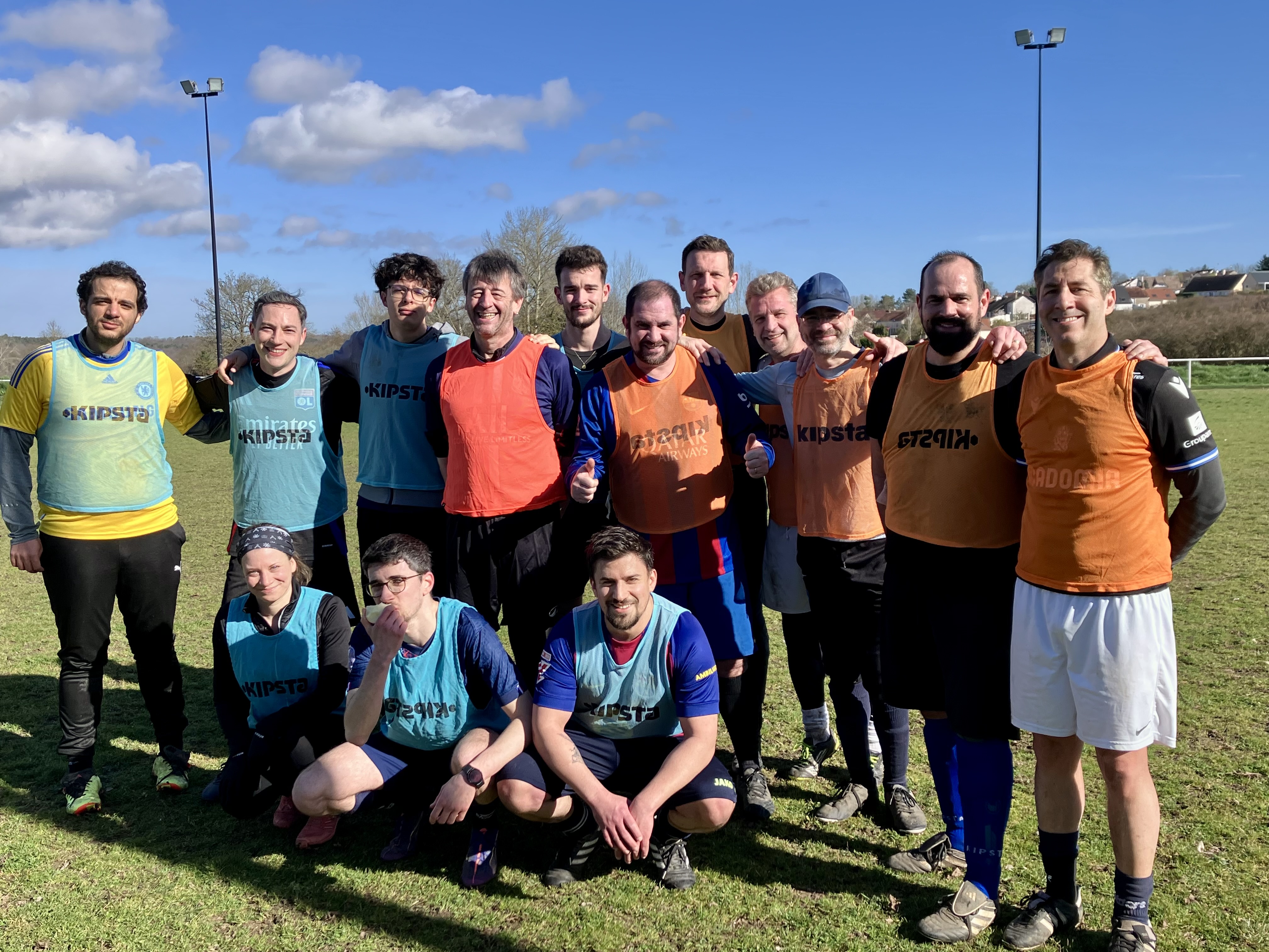 Photo du Match du Dimanche 1er mars 2026 : Bleus 1-1 Oranges