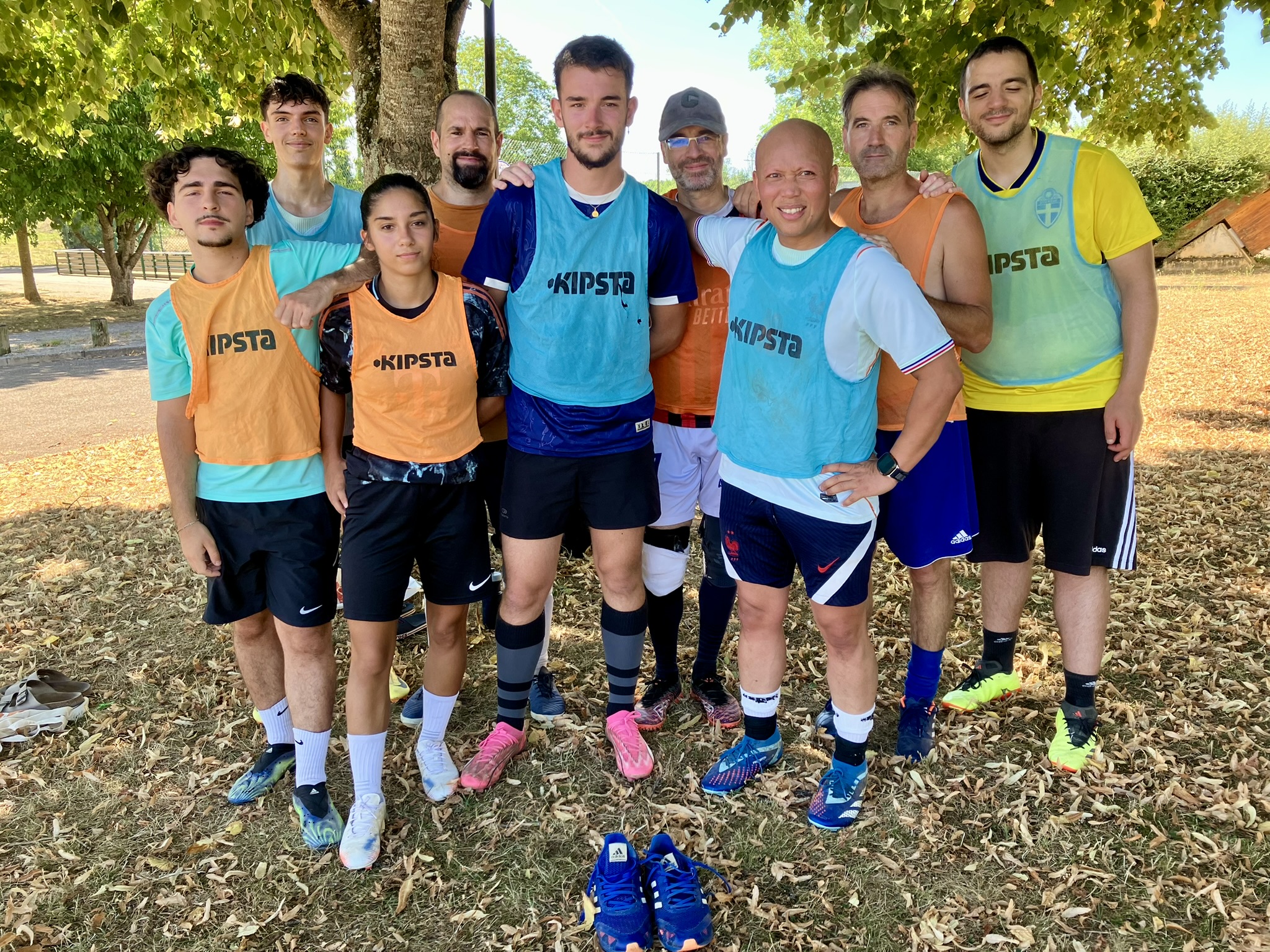 Photo du Match du Dimanche 5 juillet 2026 : Bleus 4-8 Oranges