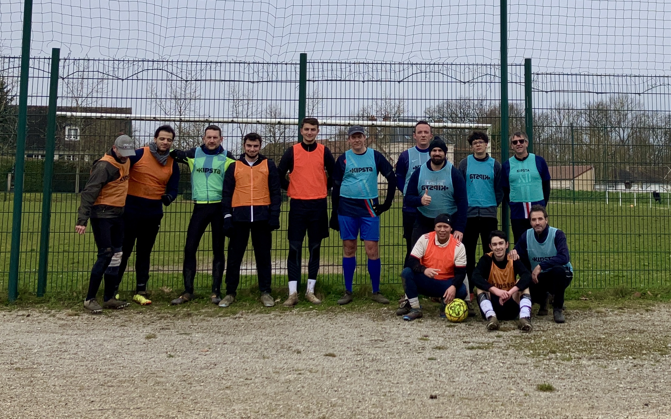 Photo du Match du Dimanche 15 février 2026 : Oranges 2-2 Bleus