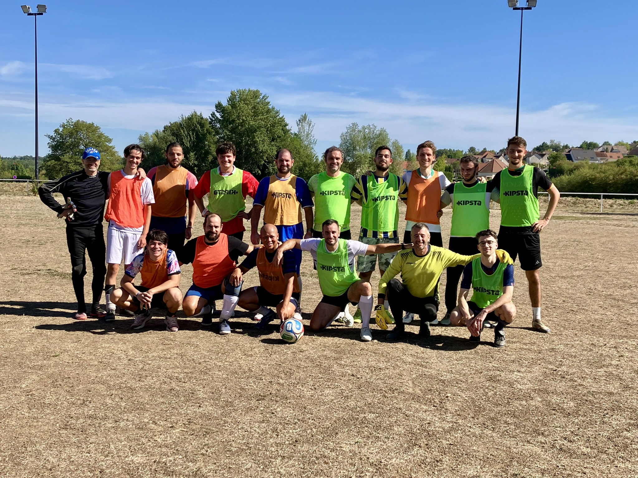 Photo du Match du Dimanche 23 août 2026 : Oranges 7-7 Verts, Oranges vainqueur(s) 7-5 aux tirs au but