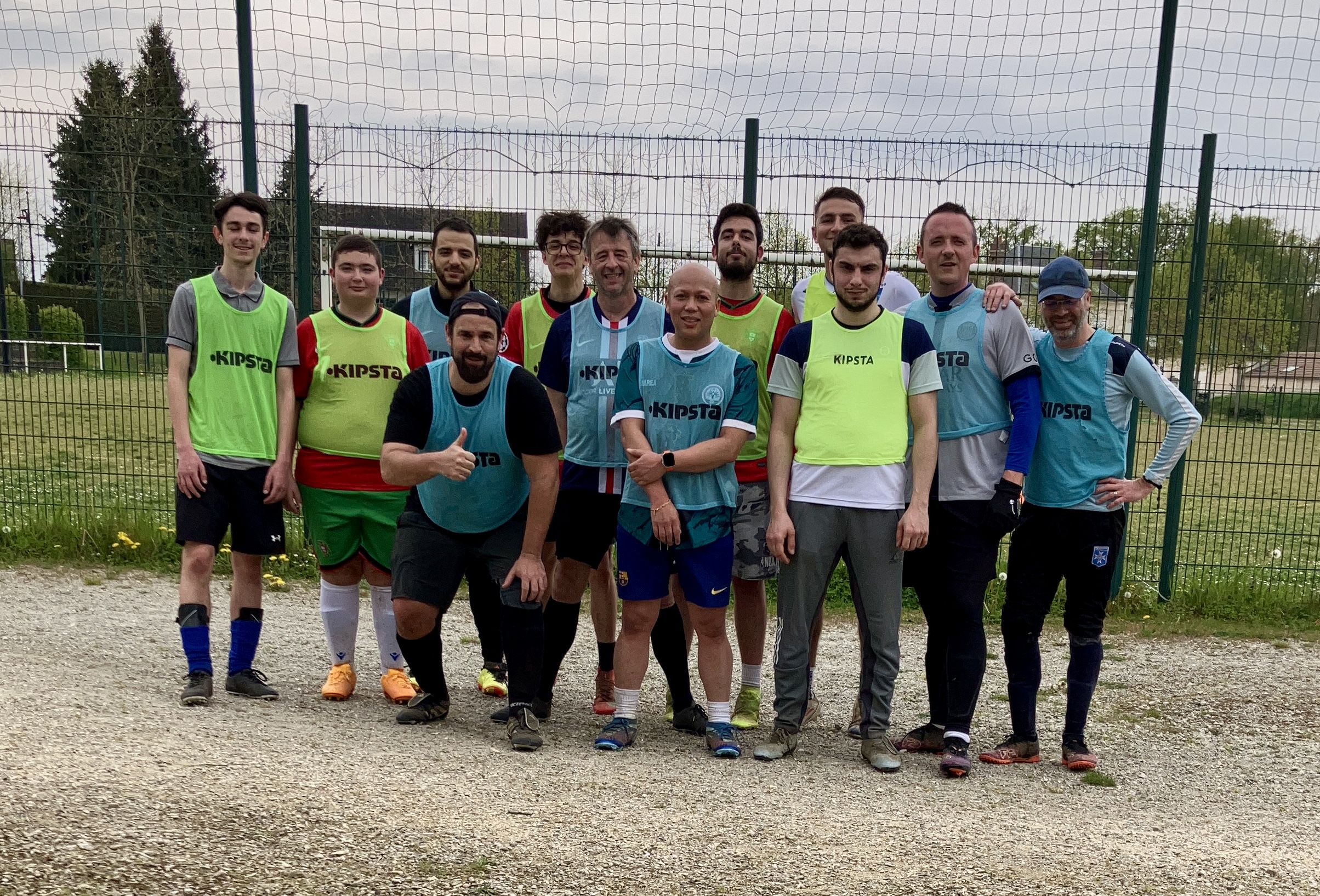 Photo du Match du Samedi 11 avril 2026 : Verts 3-1 Bleus